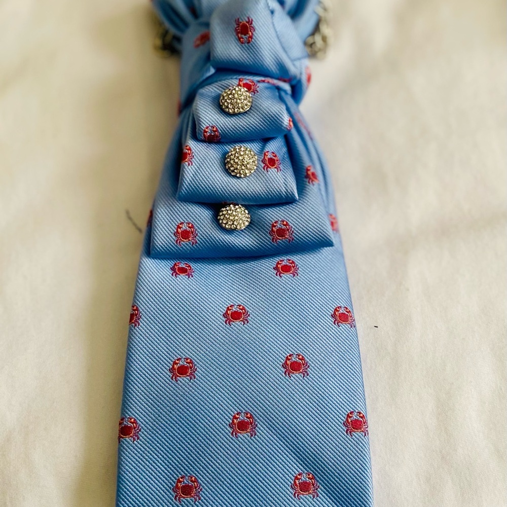 Trendy Boutique Blue and Red Scarf Wrap